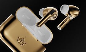 圖／翻攝自Caviar,18K金airpods