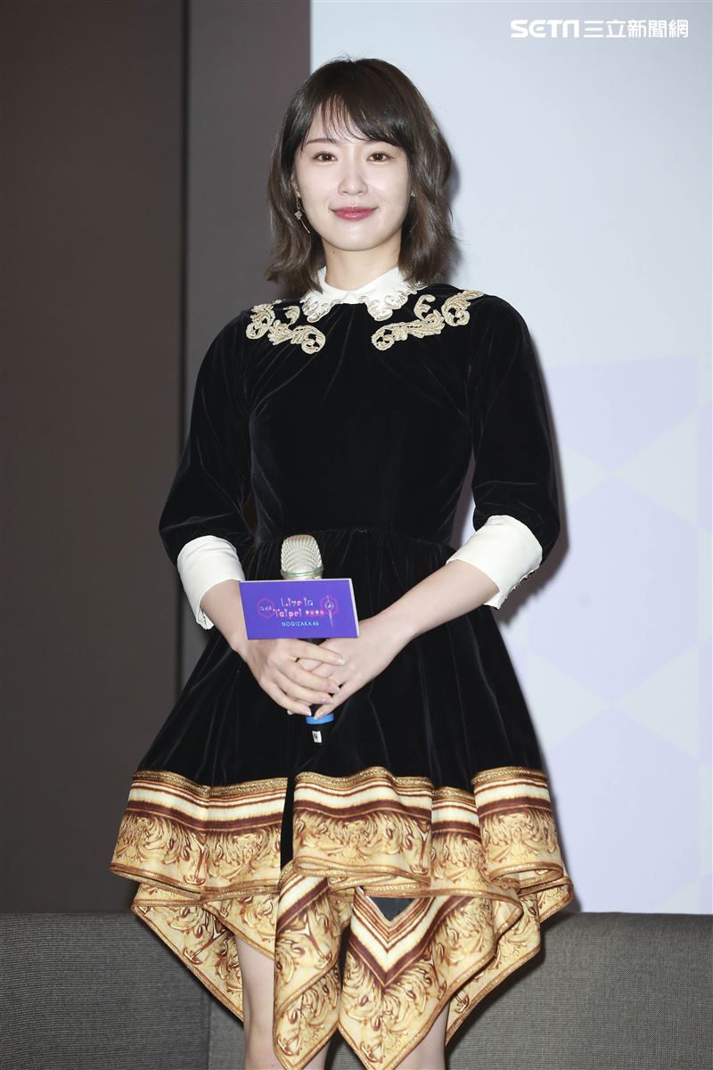 乃木坂46將於明年與粉絲們再度相約台北小巨蛋，成員高山一實、松村沙友理特別來台宣傳。（圖／記者林士傑攝影）