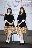 乃木坂46將於明年與粉絲們再度相約台北小巨蛋，成員高山一實、松村沙友理特別來台宣傳。（圖／記者林士傑攝影）
