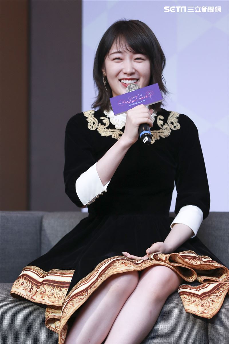 乃木坂46將於明年與粉絲們再度相約台北小巨蛋，成員高山一實、松村沙友理特別來台宣傳。（圖／記者林士傑攝影）