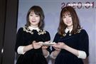 乃木坂46將於明年與粉絲們再度相約台北小巨蛋，成員高山一實、松村沙友理特別來台宣傳。（圖／記者林士傑攝影）