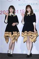 乃木坂46將於明年與粉絲們再度相約台北小巨蛋，成員高山一實、松村沙友理特別來台宣傳。（圖／記者林士傑攝影）