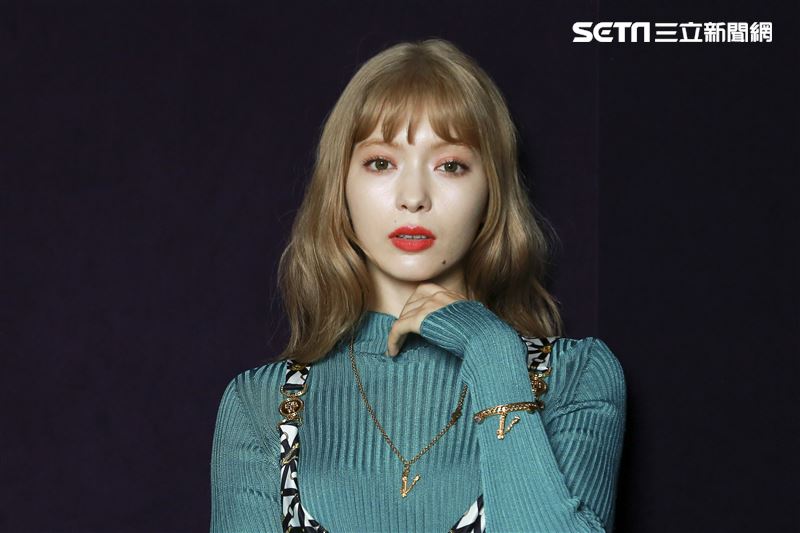 日本人氣模特兒八木Alissa接受三立新聞網專訪。（圖／記者林士傑攝影）