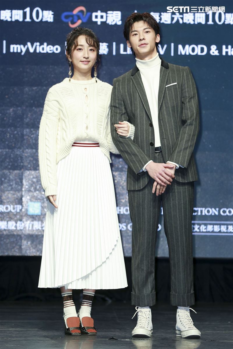 《想見你》首映會主演柯佳嬿、許光漢出席。（圖／記者林士傑攝影）