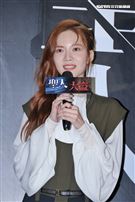 《聖人大盜》首映會，主演曾之喬。（圖／記者林士傑攝影）