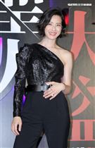 《聖人大盜》首映會，主演賴雅妍。（圖／記者林士傑攝影）