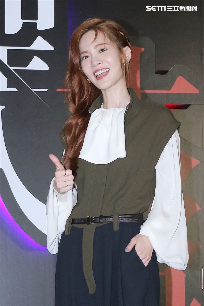 《聖人大盜》首映會，主演曾之喬。（圖／記者林士傑攝影）