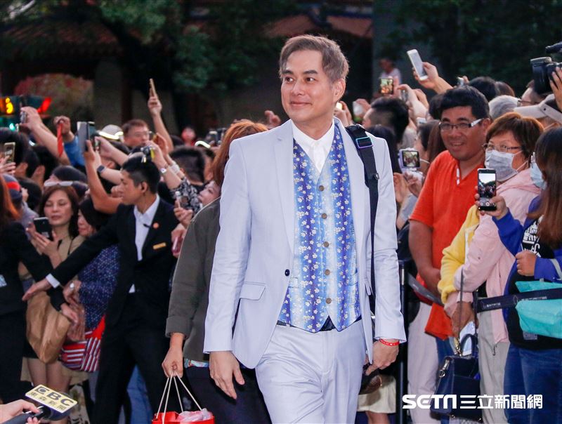 林健寰參加林志玲婚禮。（圖／記者林聖凱攝影）