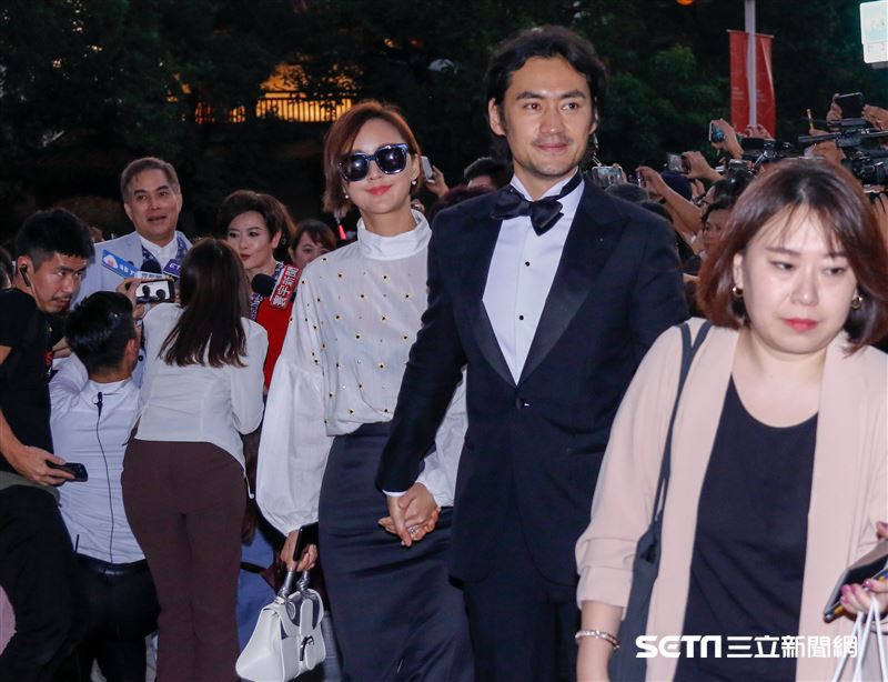 林志玲和AKIRA世紀婚禮。（圖／記者林聖凱攝影）