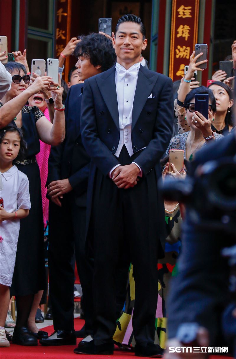 林志玲和AKIRA世紀婚禮。（圖／記者林聖凱攝影）