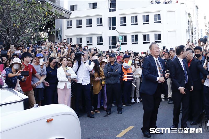 林志玲和AKIRA世紀婚禮。（圖／記者林聖凱攝影）