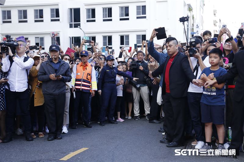 林志玲和AKIRA世紀婚禮。（圖／記者林聖凱攝影）