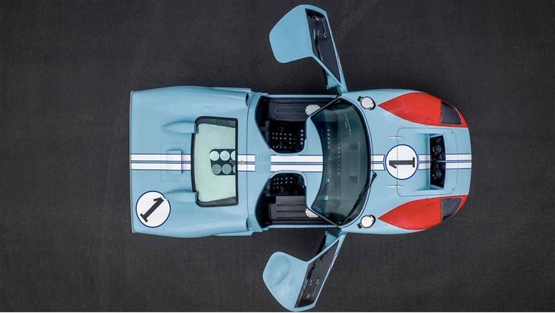 死而復生的傳奇賽車　GT40拍賣