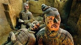 大陸，兵馬傭，綠臉，秦始皇，神秘