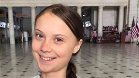 瑞典環保少女,童貝里,全球暖化,鼓舞世人,國際兒童和平獎(圖/翻攝自臉書)