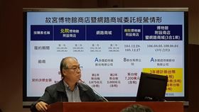 質詢故宮,審預算,廠商竟列席,吳密察,不知情,對此究責(圖/中央社)