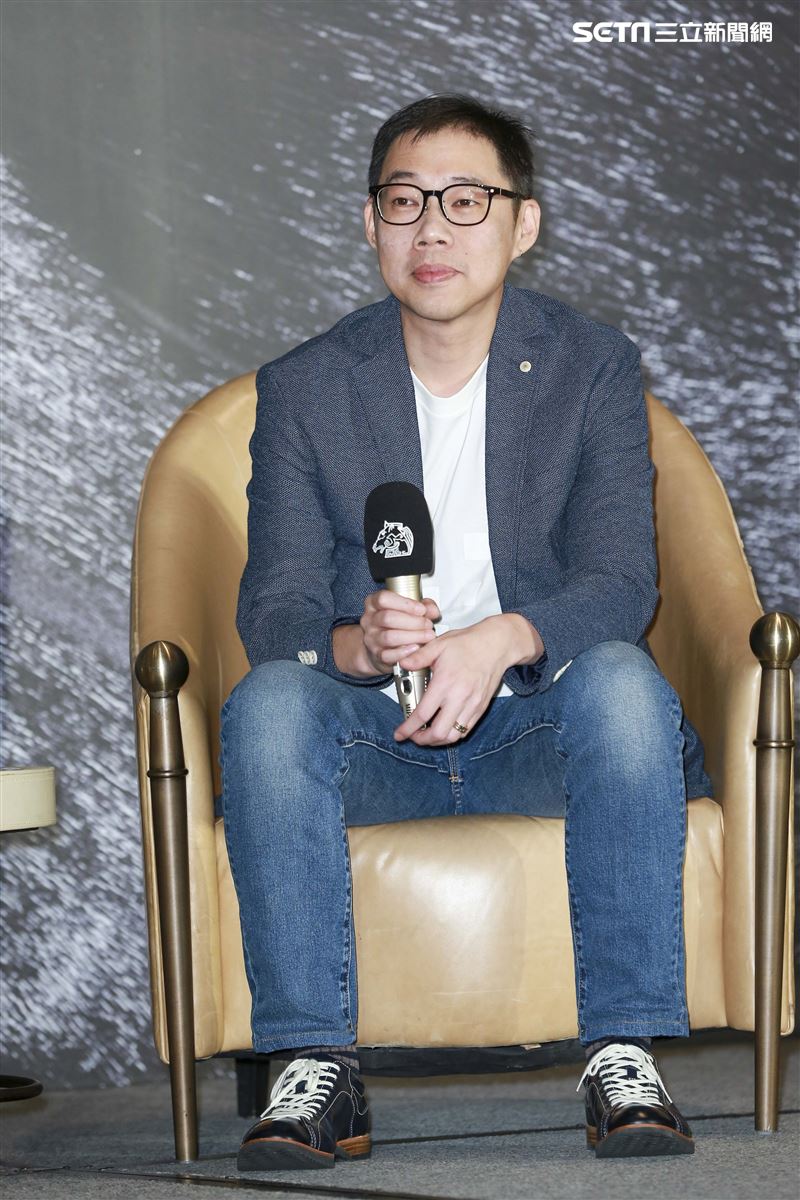金馬電影《夕霧花園》記者會導演林書宇。（圖／記者林士傑攝影）
