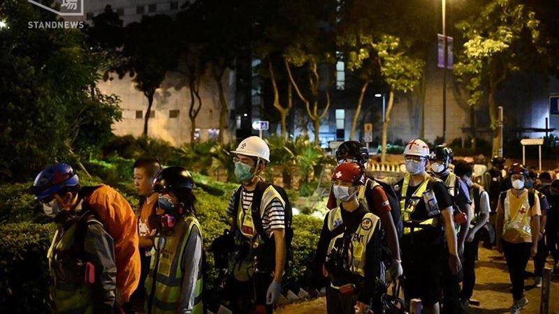 香港理大仍近百示威者　多人情緒崩潰