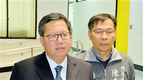 桃園市,鄭文燦,台北高雄,鐵路地下化,成本高(圖/中央社)