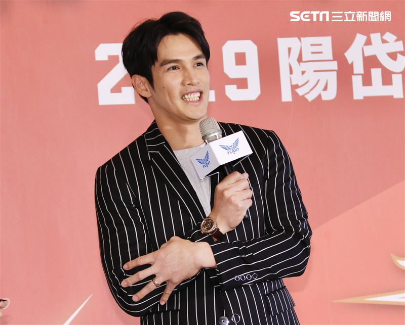 2019陽岱鋼返台記者會。（圖/記者林聖凱攝影）