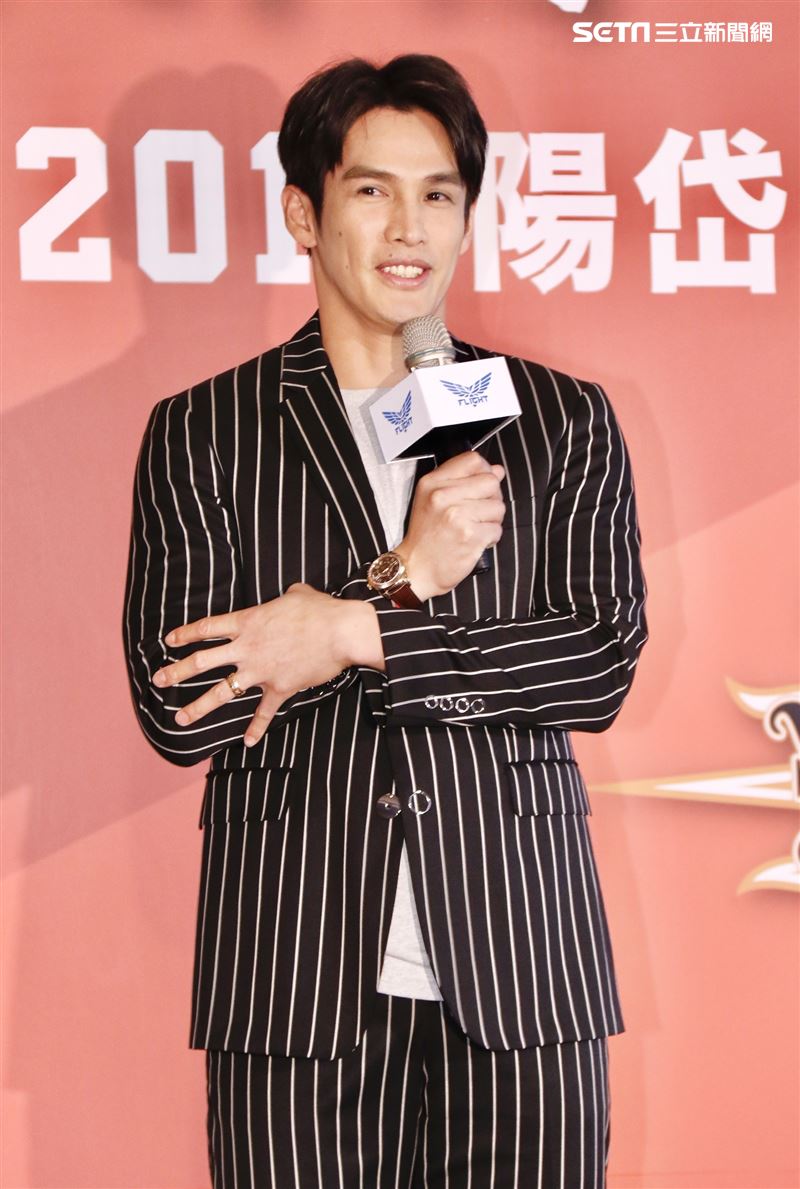 2019陽岱鋼返台記者會。（圖/記者林聖凱攝影）