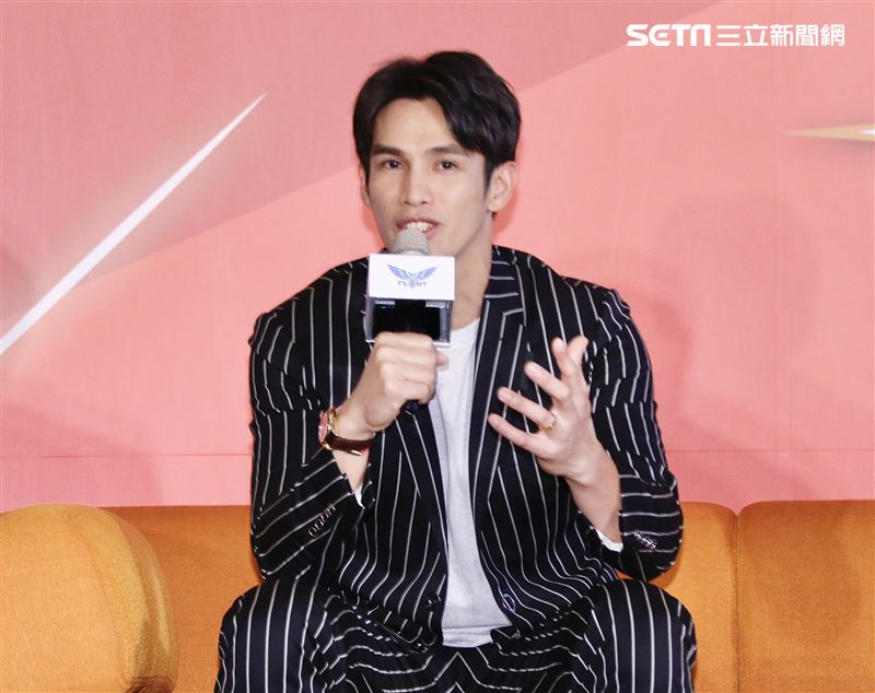 陽岱鋼返台記者會。（圖/記者林聖凱攝影）