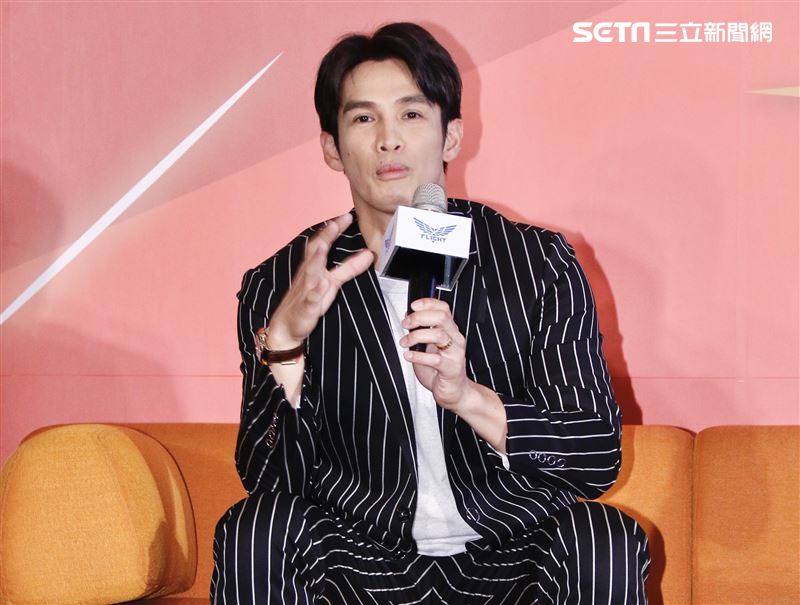 陽岱鋼返台記者會。（圖/記者林聖凱攝影）