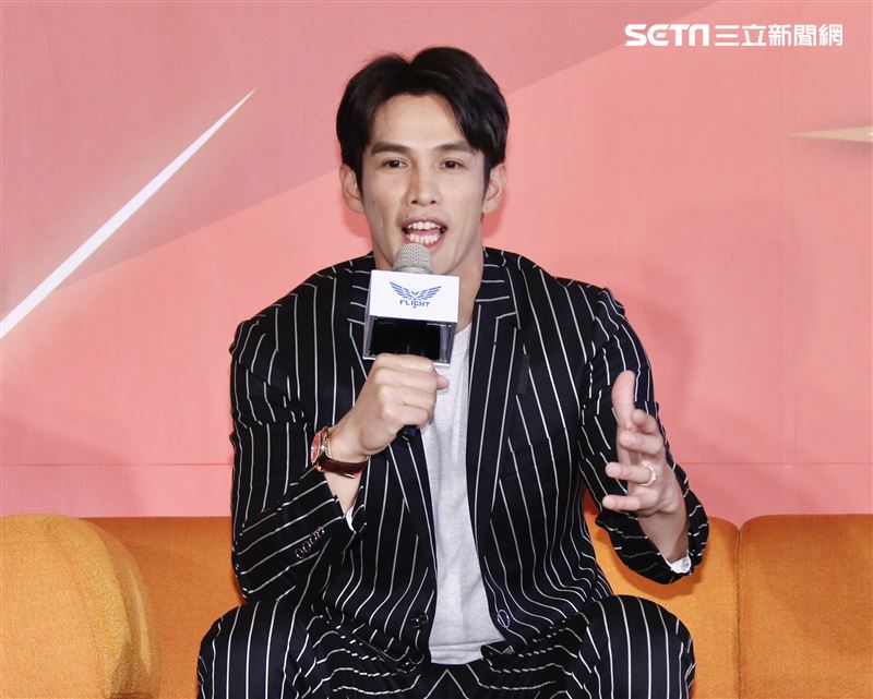 陽岱鋼返台記者會。（圖/記者林聖凱攝影）