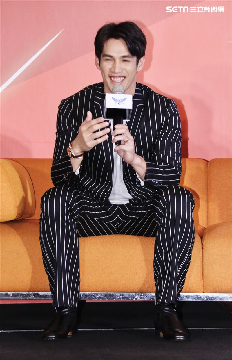 陽岱鋼返台記者會。（圖/記者林聖凱攝影）