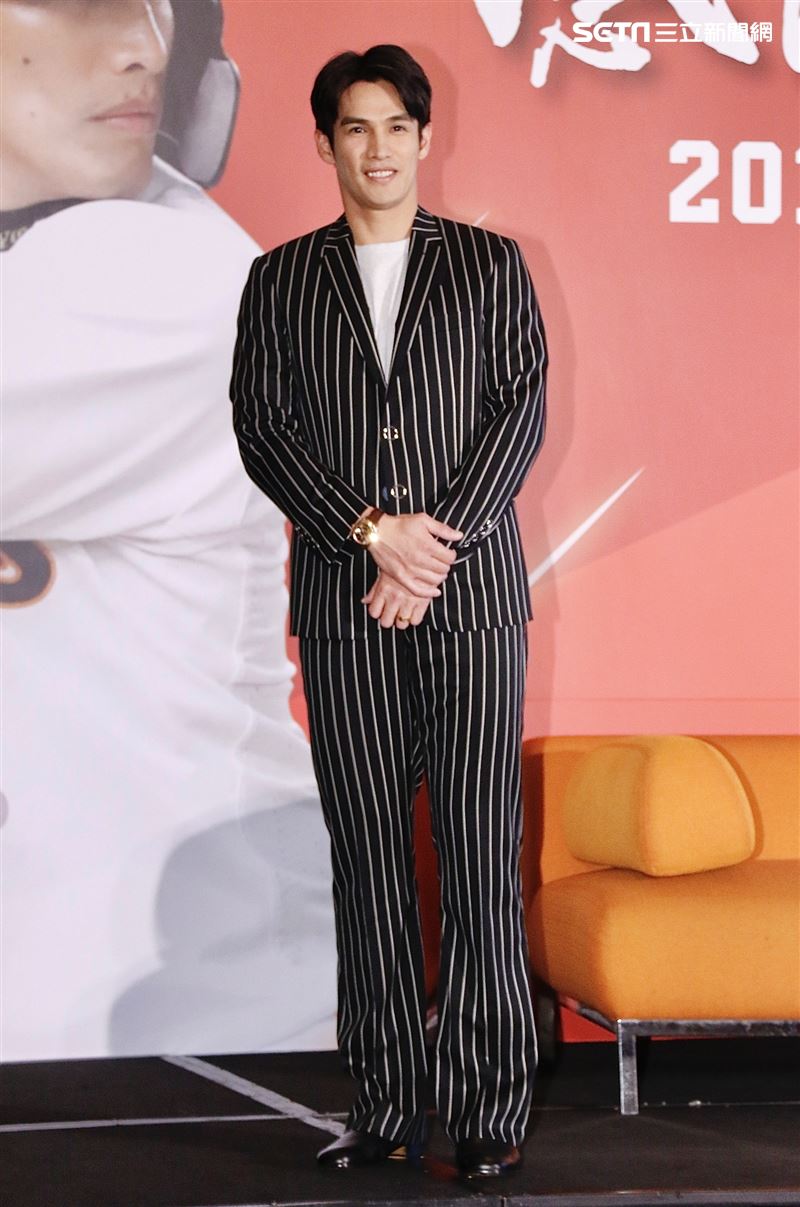 陽岱鋼返台記者會。（圖/記者林聖凱攝影）