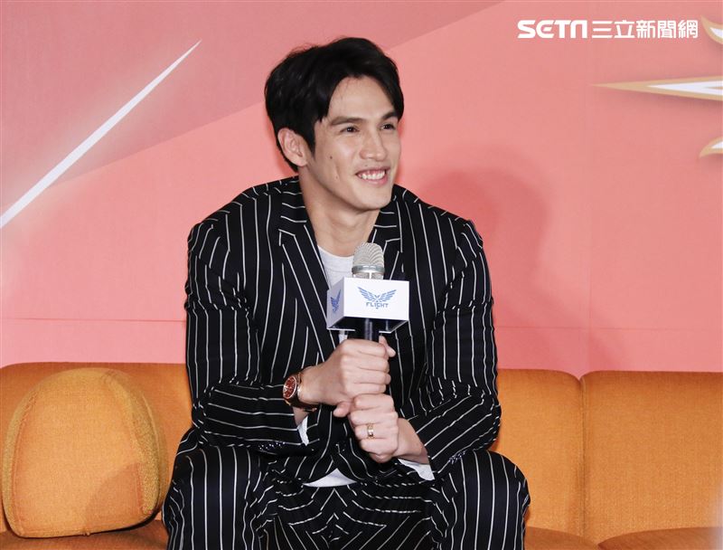 陽岱鋼返台記者會。（圖/記者林聖凱攝影）