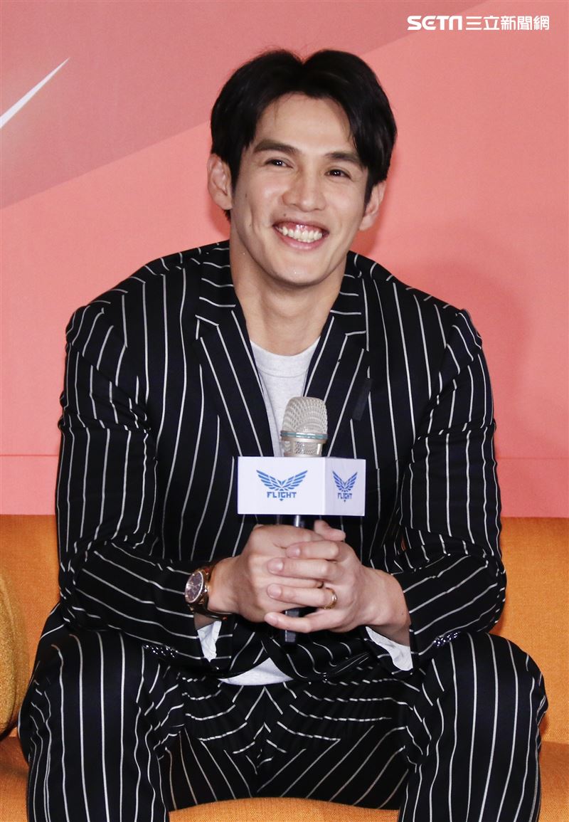 陽岱鋼返台記者會。（圖/記者林聖凱攝影）