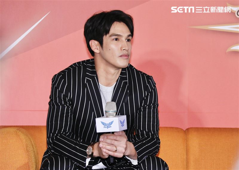 陽岱鋼返台記者會。（圖/記者林聖凱攝影）