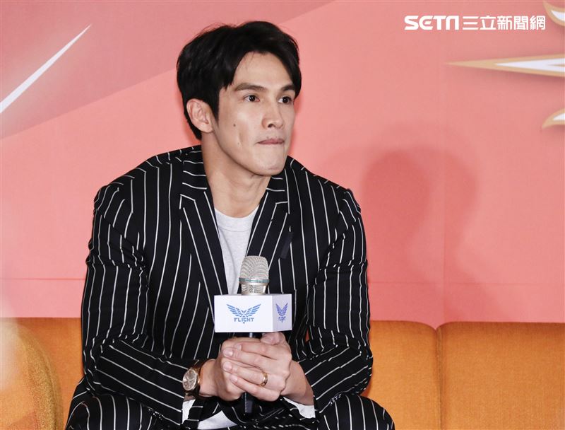 陽岱鋼返台記者會。（圖/記者林聖凱攝影）