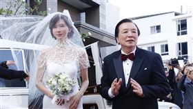 林志玲和AKIRA世紀婚禮。（圖／記者林聖凱攝影）