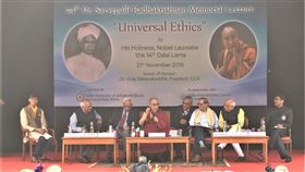 西藏精神領袖,達賴喇嘛,敵人當作,好老師,同情心(圖/中央社)