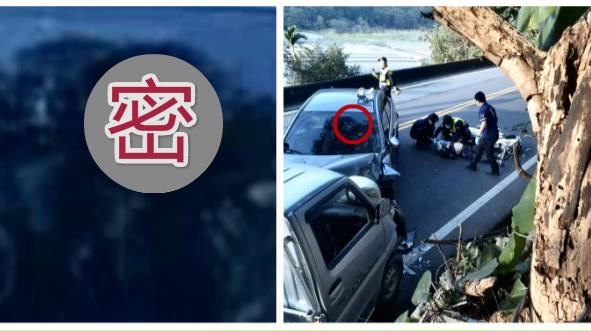 老翁撞車亡　網驚嚇：玻璃有安娜貝爾