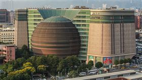 京華城鳥瞰圖。（圖／記者林士傑攝影）