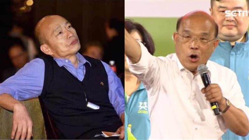 韓國瑜酸民進黨政府用人　蘇揆說話了