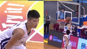 ▲南湖高中江均，抄球後單手爆扣。（圖／翻攝自FOXSPORTS官網）