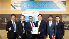 台科大,德國軟體公司,捐贈,物聯網軟體,培養,工業人才(圖/台科大提供)中央社