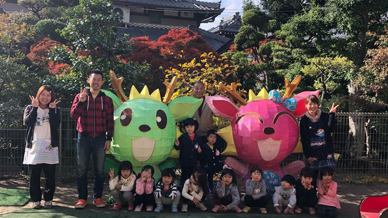 燈飾太可愛！獲日本幼稚園永久保存！