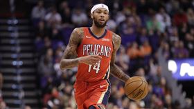 ▲英格蘭（Brandon Ingram）第四節砍15分，全場28分鵜鶘4連勝。（圖／美聯社／達志影像）