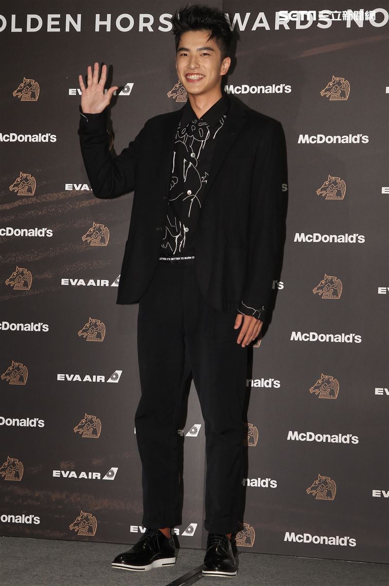 入圍金馬獎最佳新人入圍者曾敬驊。（記者邱榮吉/攝影）