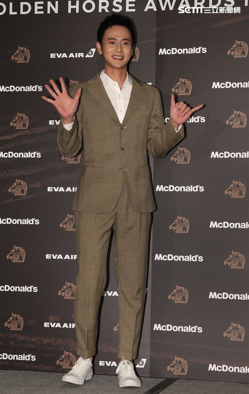 入圍金馬獎最佳男配角演員劉冠廷。（記者邱榮吉/攝影）