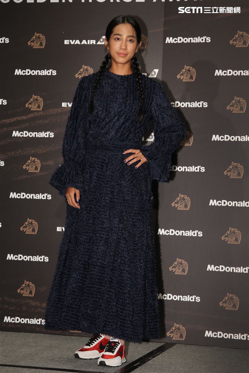 入圍金馬獎最佳女配角演員溫貞菱。（記者邱榮吉/攝影）