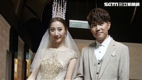 許仁杰與妻子亞希23日完成終身大事。圖／經紀人提供
