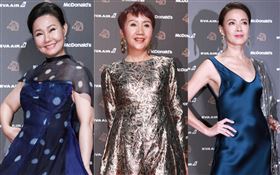 第56屆金馬獎／柯淑勤、呂雪鳳、陸弈靜／星光大道／紅毯。林士傑攝影