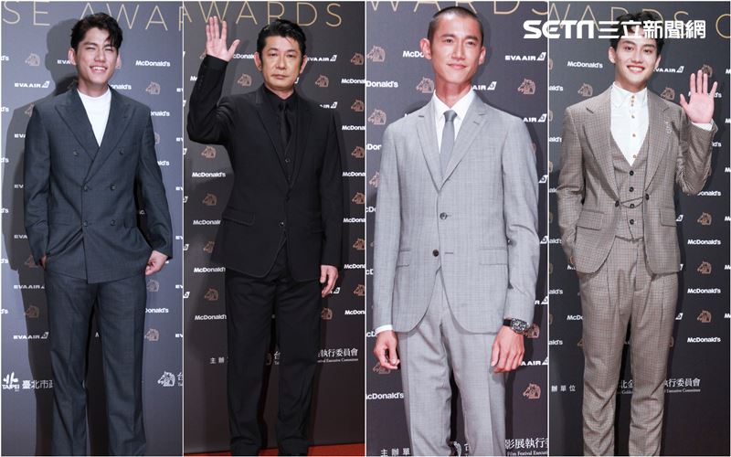 吳慷仁不再撞臉國父！紅毯四帥是他們