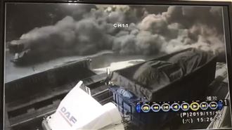 恐怖轟天塵暴炸斷槽車頭　原因出爐了